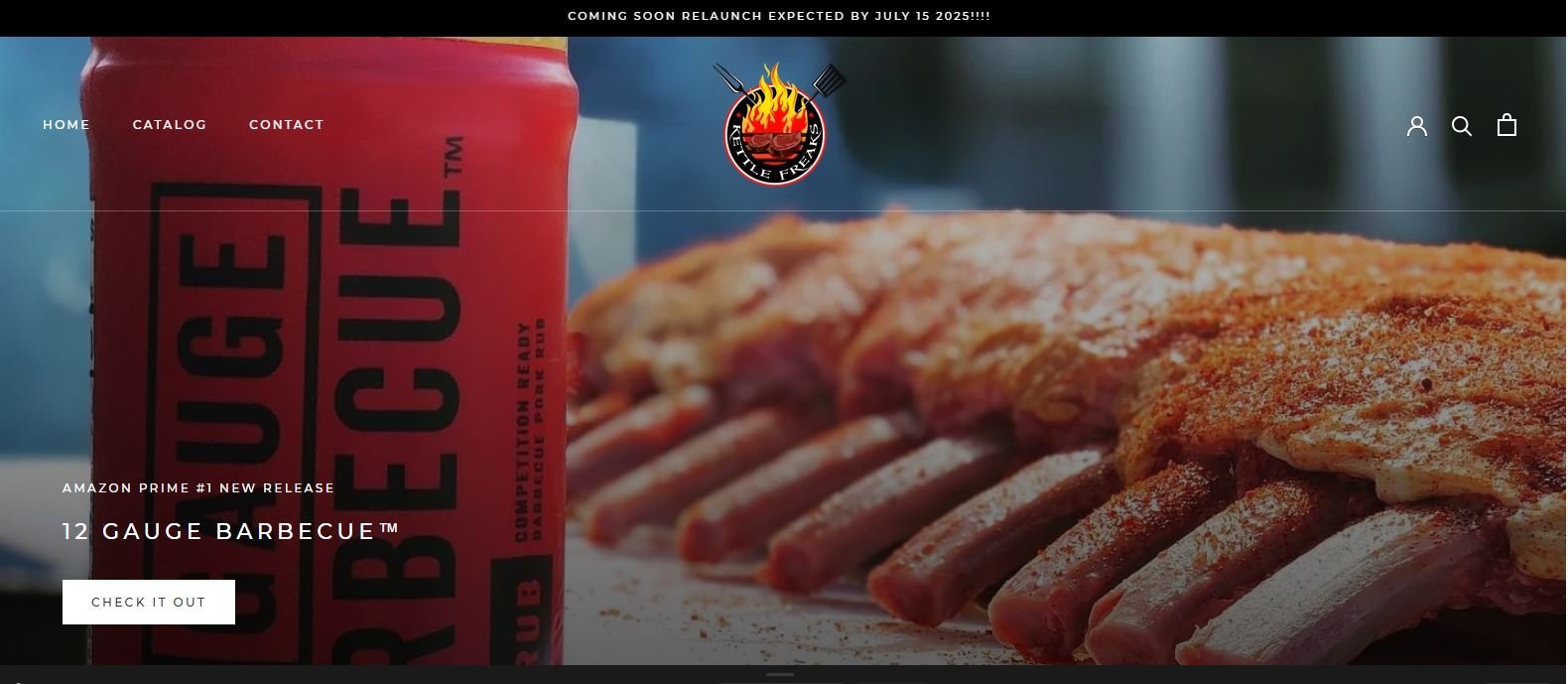 Kettle Freaks Rib Rub & Chicken Spice. 6 Years established, 2 trademarks proprietary blend. 390 K in Sales